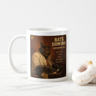 Caneca De Café Bats Domino Álbum: uma Paródia