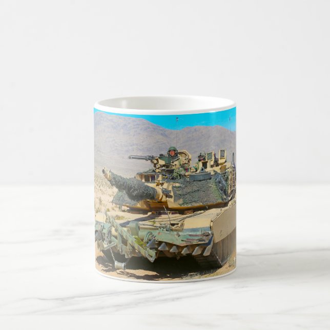 Caneca De Café BATTLE TANK - Abrams M1 (Centro)