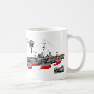 Caneca De Café Battleship Dreadnwing