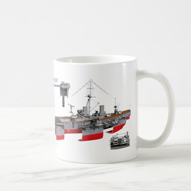 Caneca De Café Battleship Dreadnwing (Direita)