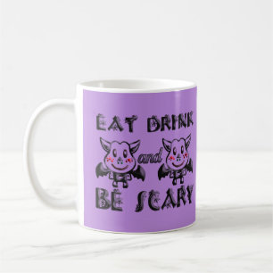 Caneca De Café Batty Halloween