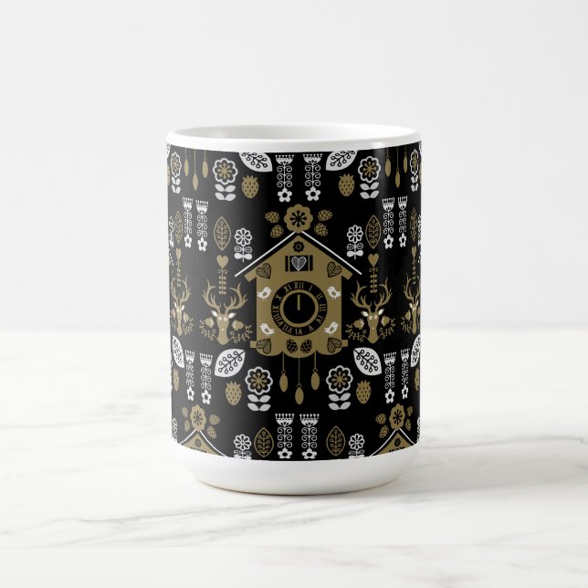 Caneca De Café Bauernmalerei Folk Art (Centro)