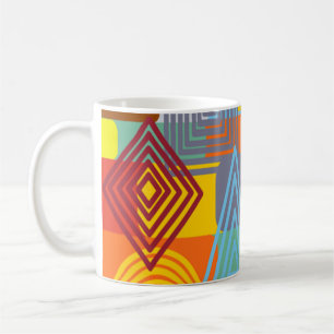 Caneca De Café Bauhaus Design Três Mug Café