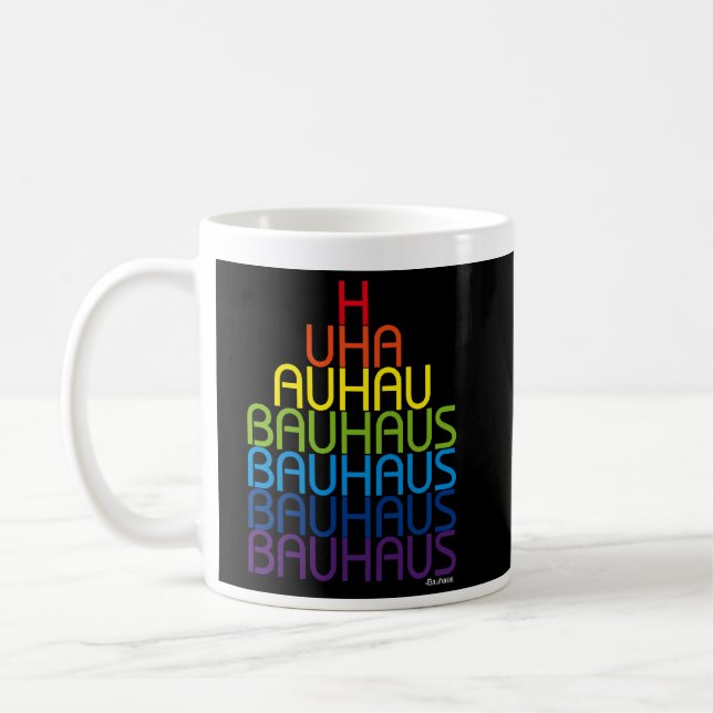Caneca De Café Bauhaus Mug (Esquerda)