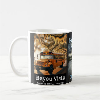 Caneca De Café Bayou Vista School Bus – Southern Psychos Collecti