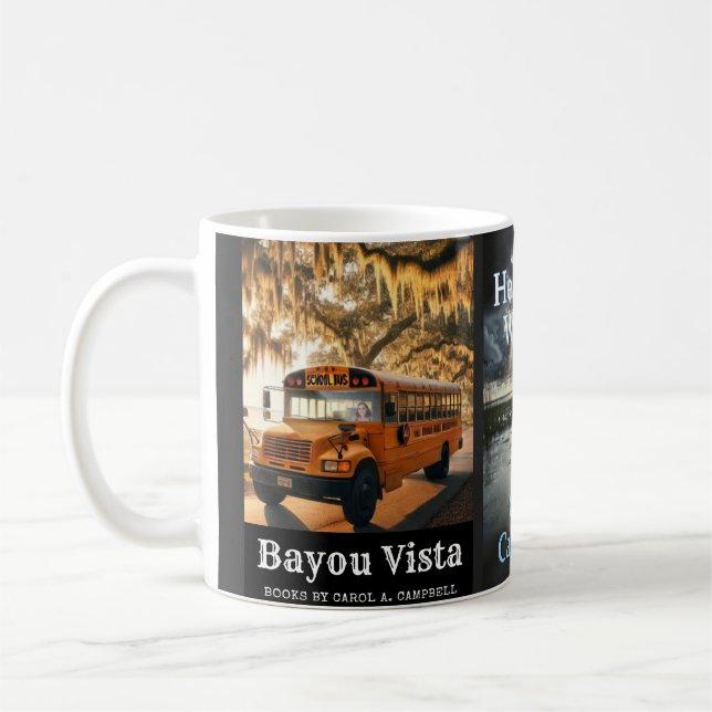Caneca De Café Bayou Vista School Bus – Southern Psychos Collecti (Esquerda)