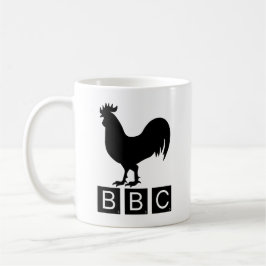 Caneca De Café BBC - Grande Cockerel Preto