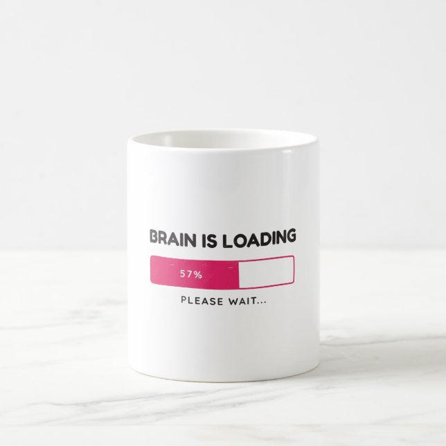 Caneca De Café BBrain is loading, please wait (Centro)