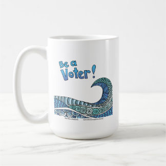Caneca De Café Be a Voter Mug