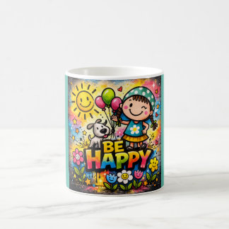 Caneca De Café Be Happy Mug