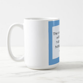 Caneca De Café Be happy with who you are