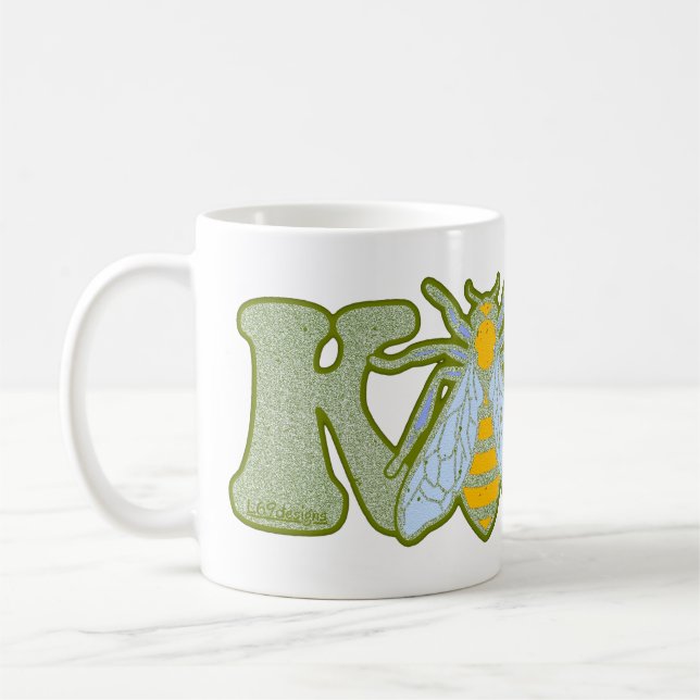 Caneca De Café BE-KIND - ABELHA motivacional (Esquerda)