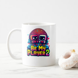 Caneca De Café Be My Player 2 Mug – Gamer Couple Gift