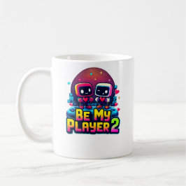 Caneca De Café Be My Player 2 Mug – Gamer Couple Gift