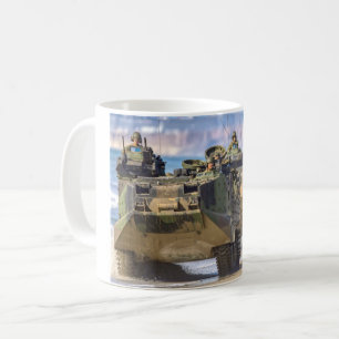 Caneca De Café BEACH ARMOR - Veículo Anfíbio Contra Agressões