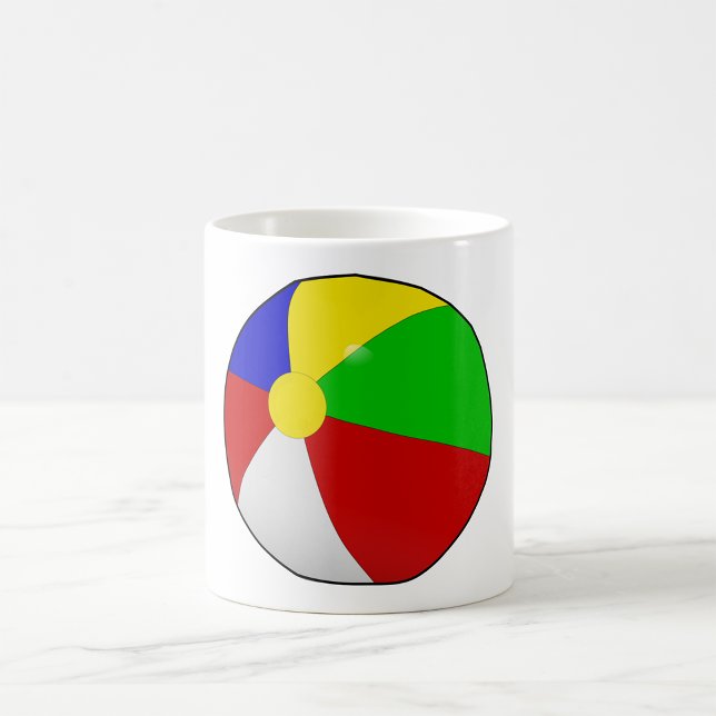Caneca De Café Beach Ball Mug (Criador carregado)