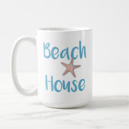 Caneca De Café Beach House Starfish