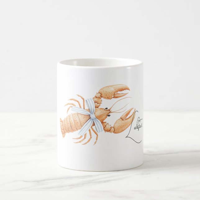 Caneca De Café Beach Ocean Lobster  (Centro)