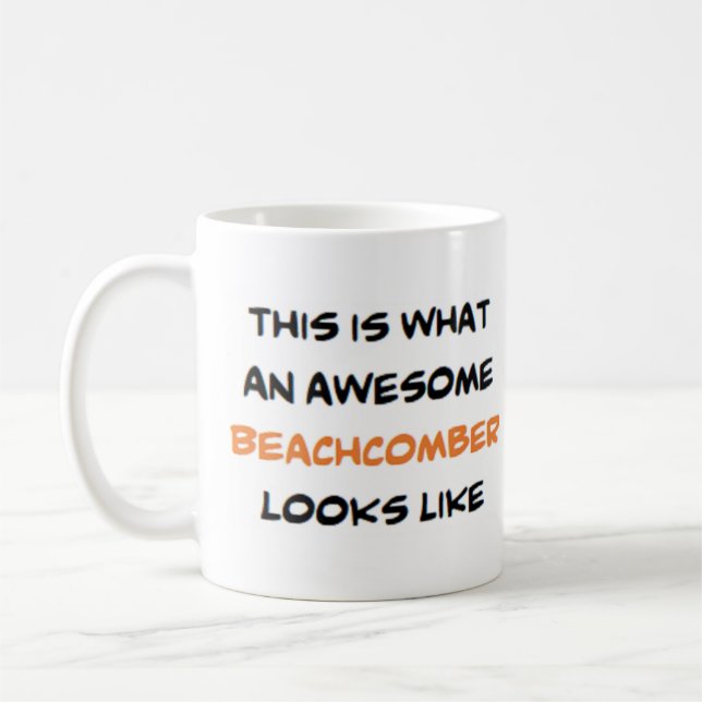 Caneca De Café beachcomber, incrível (Esquerda)