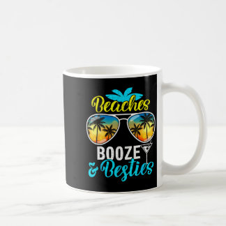 Caneca De Café Beaches booze besties girls trip 2026 florida