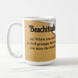 Caneca De Café "Beachitude" Definition