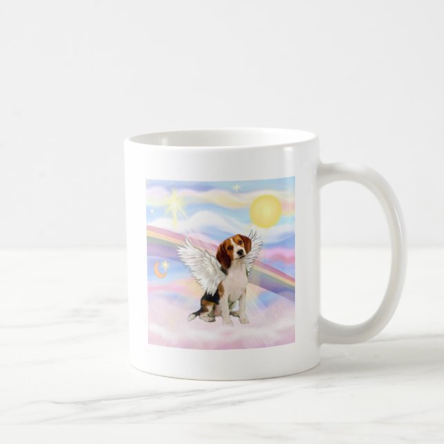Caneca De Café Beagle Angel (Direita)