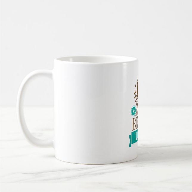 Caneca De Café Beagle Dog Lover (Esquerda)