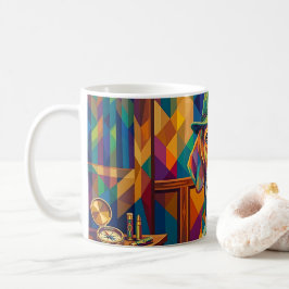 Caneca De Café Beagle Jäger Pop Art – Moderner Jagdhund