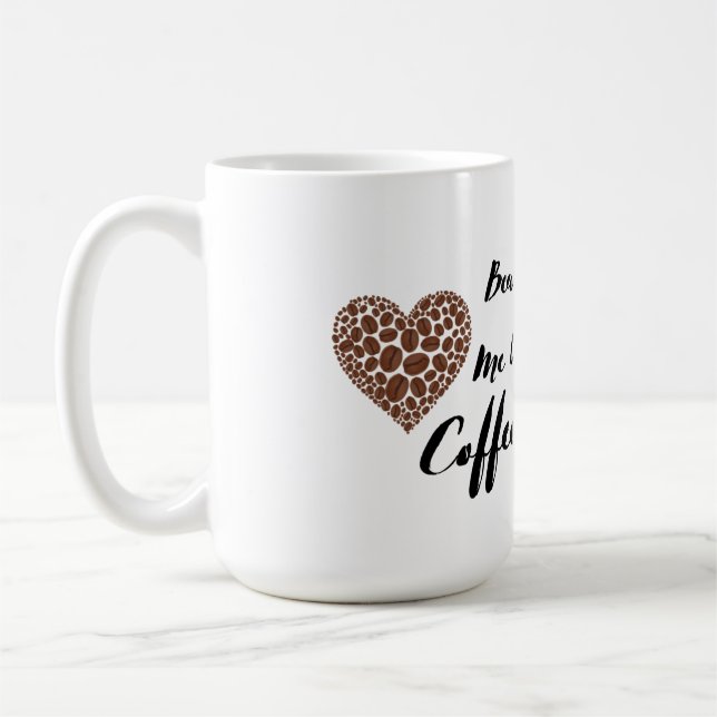 Caneca De Café Bean Me Up Café em um (Esquerda)