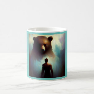 Caneca De Café Bear Animal Espirituoso 1