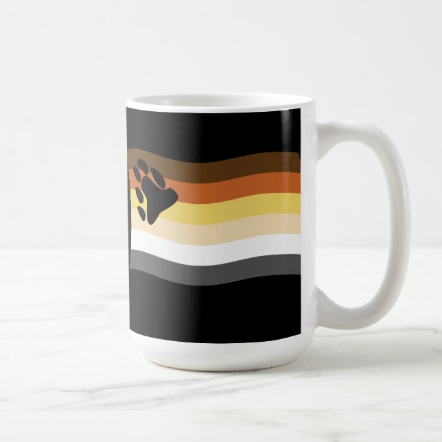 Caneca De Café Bear Brohood Flag Mug (Direita)