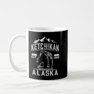 Caneca De Café Bear Ketchikan Alaska T - Vintage Ketchikan AK