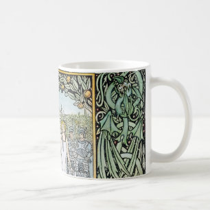 Caneca De Café Beardsley: Morte D'Arthur