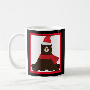Caneca De Café Beary Christmas Photo Mug