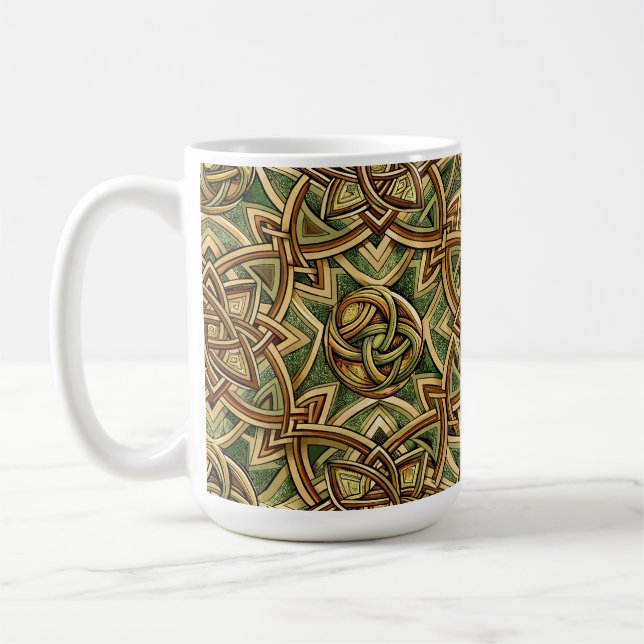 CANECA DE CAFÉ BEAUTIFUL IRISH CELTIC KNOT (Esquerda)