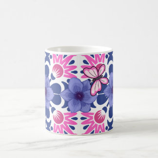 Caneca De Café Beautiful Pattern Butterfly Design