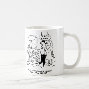 Caneca De Café Beauty Salon - altura máxima para uma ordem alta