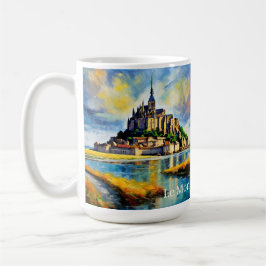 Caneca De Café BEAUX Le Mont-Santo Michel Personalizável