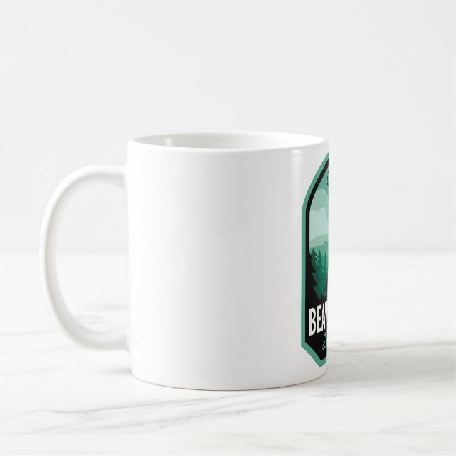 Caneca De Café Beavers Bend State Park OK Camping (Esquerda)