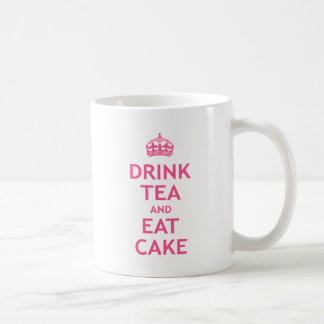 Caneca De Café Beba chá e coma bolo
