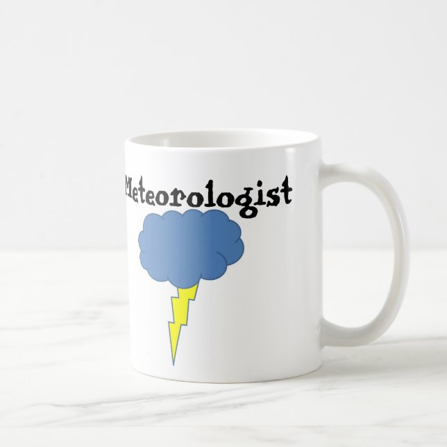 Caneca De Café Beba o meteorologista (Direita)