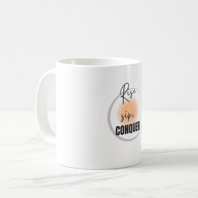 Caneca De Café beba seus copos de energia (Frente Esquerda)