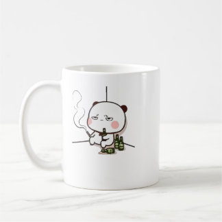Caneca De Café Bebado Panda