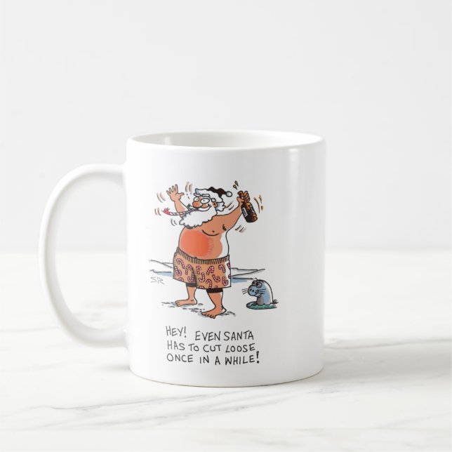 Caneca De Café Bebados com caneta de foca (Esquerda)