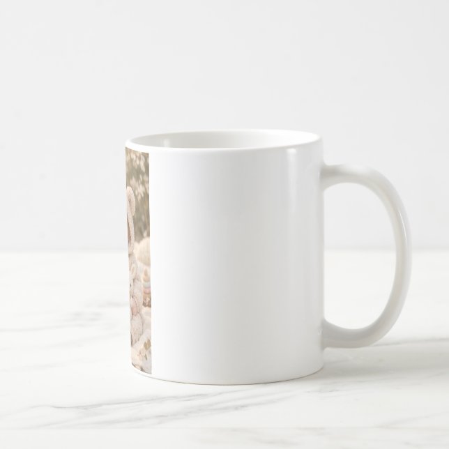 Caneca De Café Bebê Adorável com Roupa de Urso (Direita)