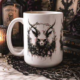Caneca De Café Bebê Baphomet Fofo Oculto Gótico