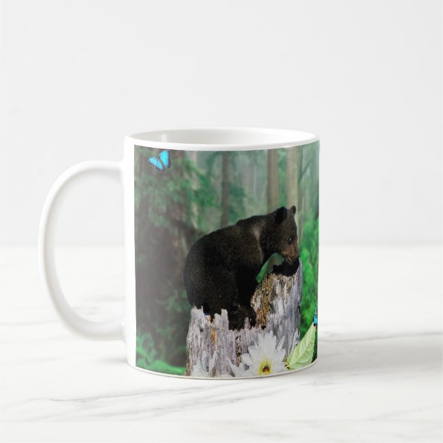 Caneca De Café Bebê Brown Bear, Café Mug (Esquerda)