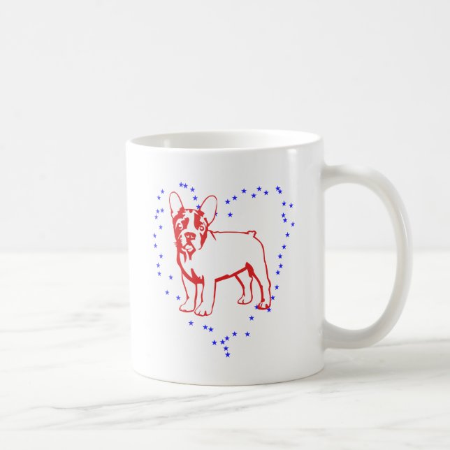 Caneca De Café Bebê Buldogue (Direita)