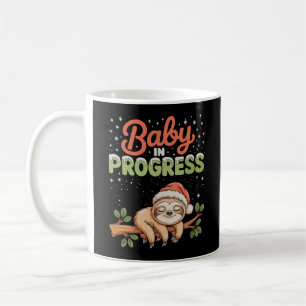 Caneca De Café Bebê de Preguiça Em Andamento Grávida Gestação Nat