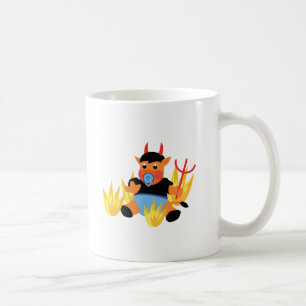 Caneca De Café bebê diabólico